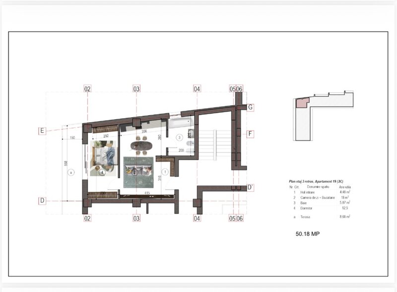 Grigorescu sector 3, apartament nou, 52 mp, balcon